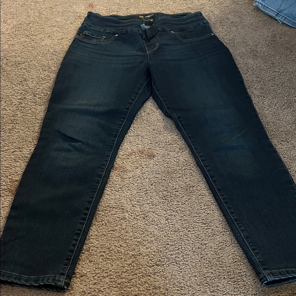 Lee Women's Dark Blue Straight Leg Jeans